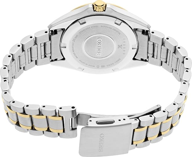SEIKO Prospex Women's Watch – Stainless Steel, Water Resistant, Date Display